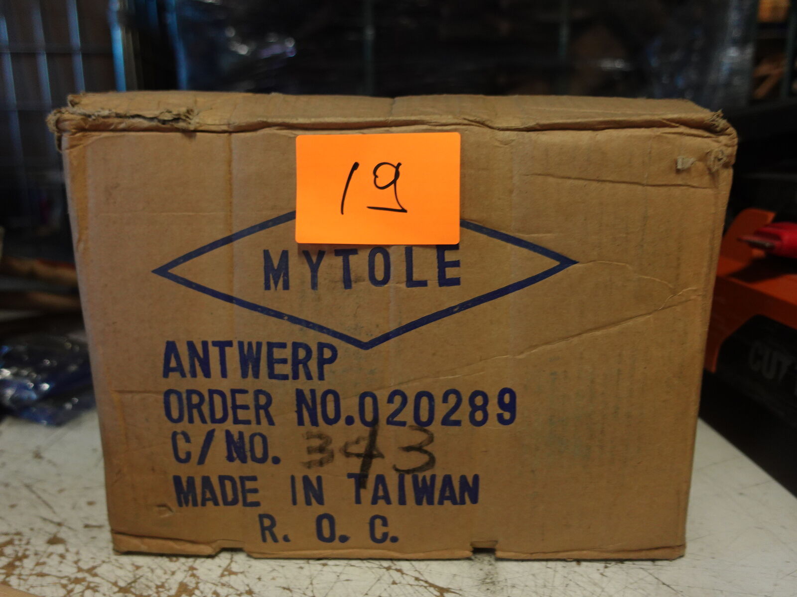 160x Meshandvat Mytole – kavel bij Openbare Verkopen, Harelbeke
