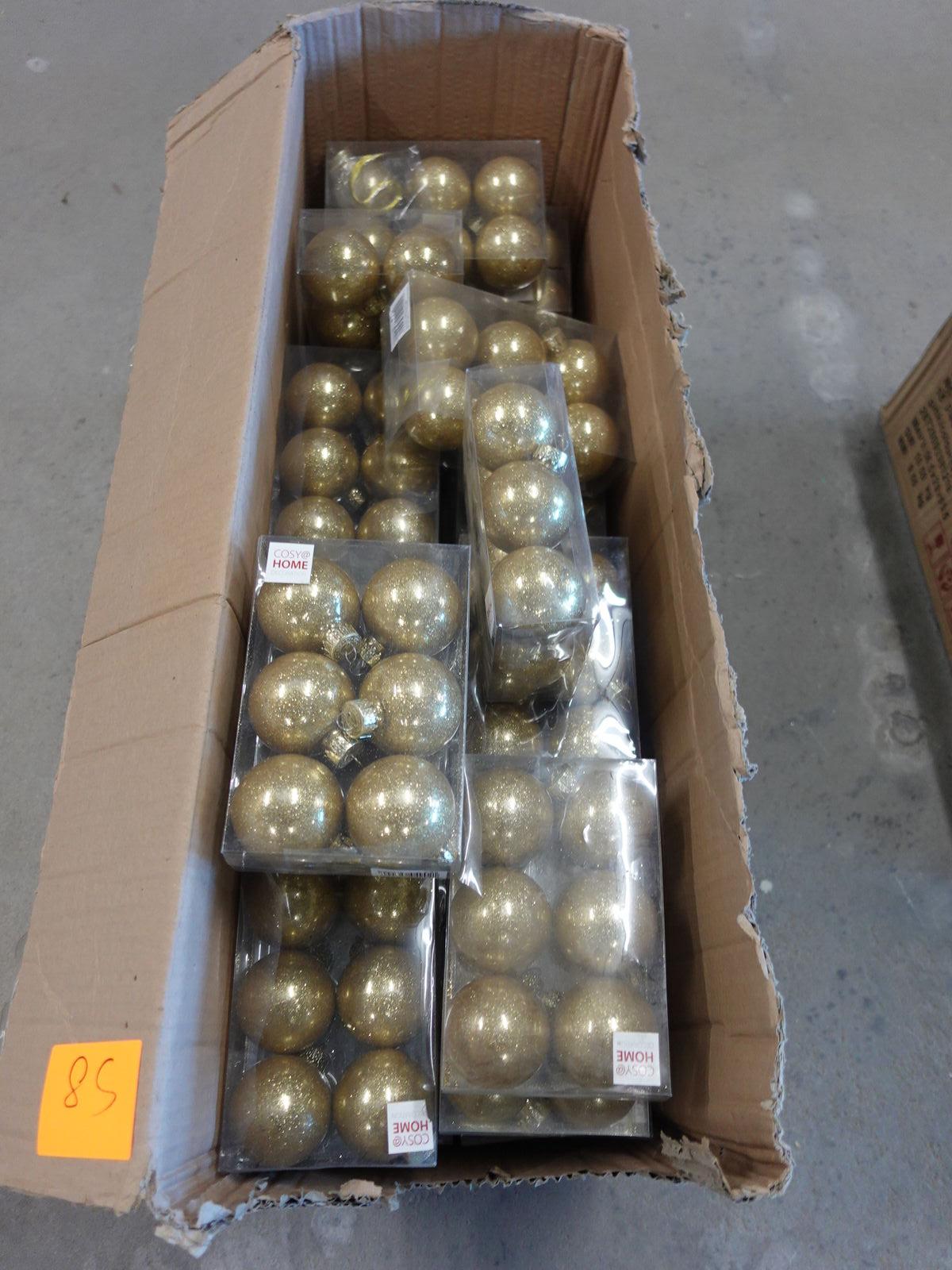 Partij kerstballen – kavel bij Openbare Verkopen, Harelbeke