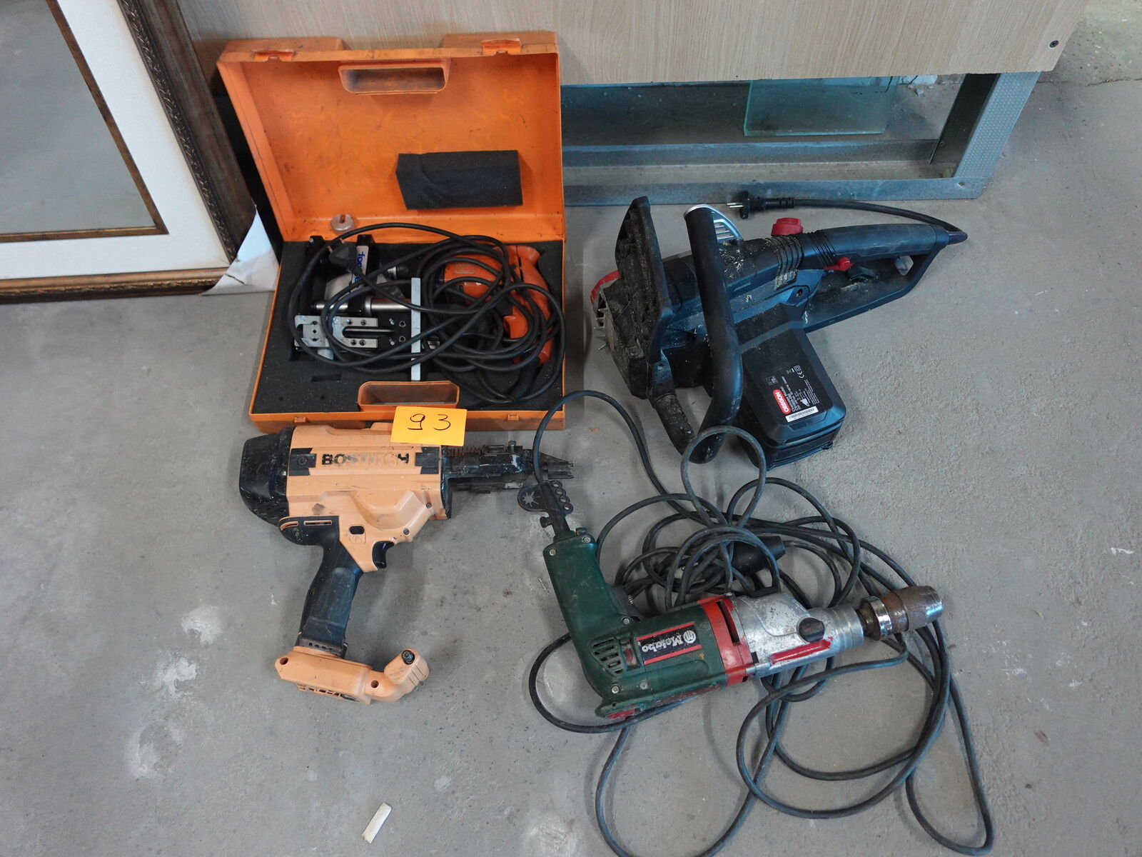 4x Elektrisch gereedschap – kavel bij Openbare Verkopen, Harelbeke