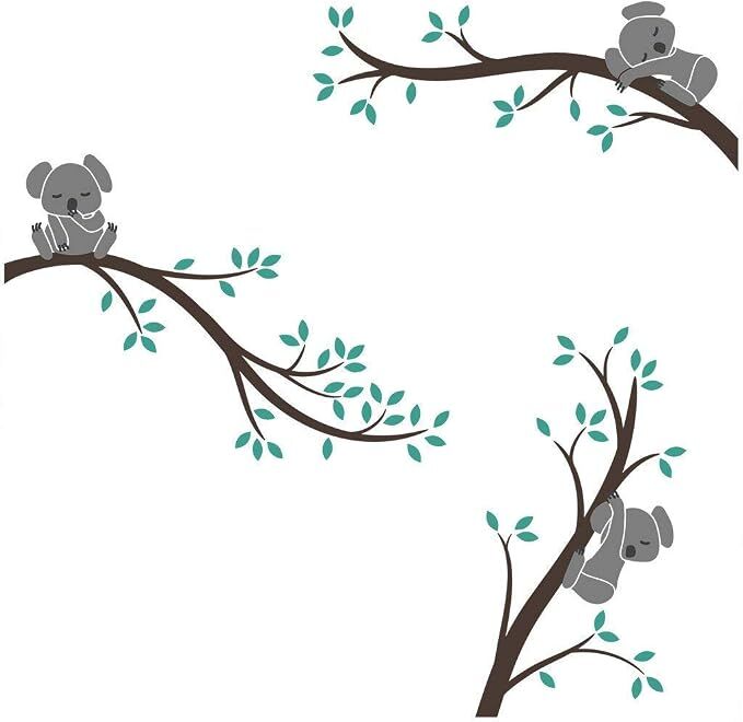 Bdecoll Koala boom muurtattoo – kavel bij Openbare Verkopen, Brugge