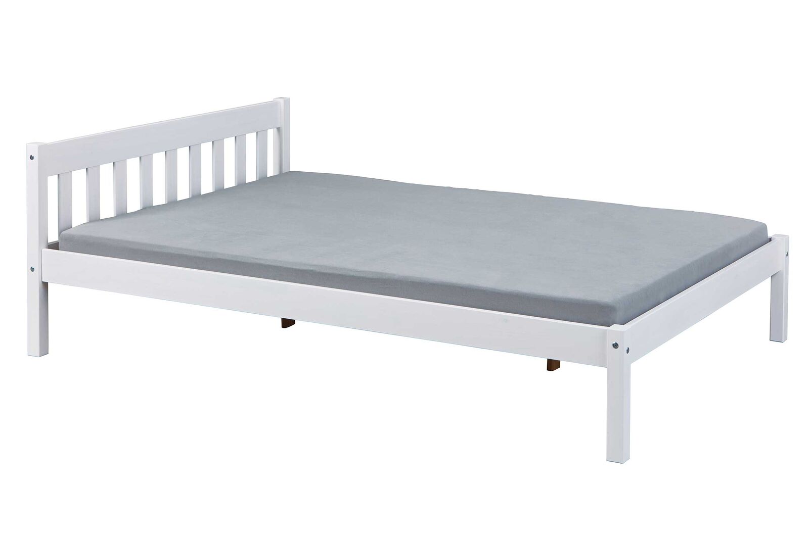 Bed Vilmar 140x200 - massieve den – kavel bij Openbare Verkopen, Beveren-Leie