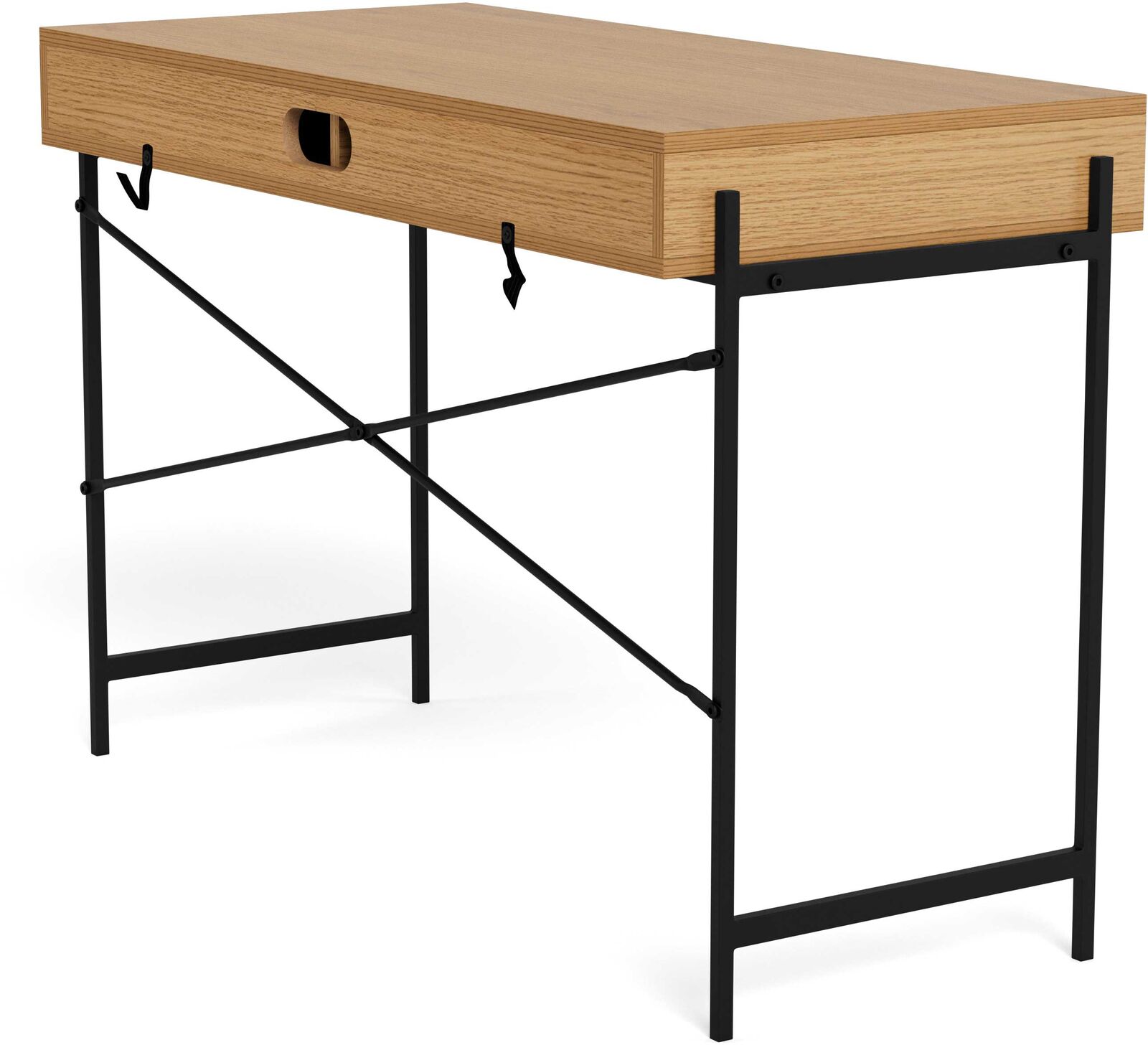 Bureau Angèle 110cm 1 deur - wilde eik – kavel bij Openbare Verkopen, Beveren-Leie