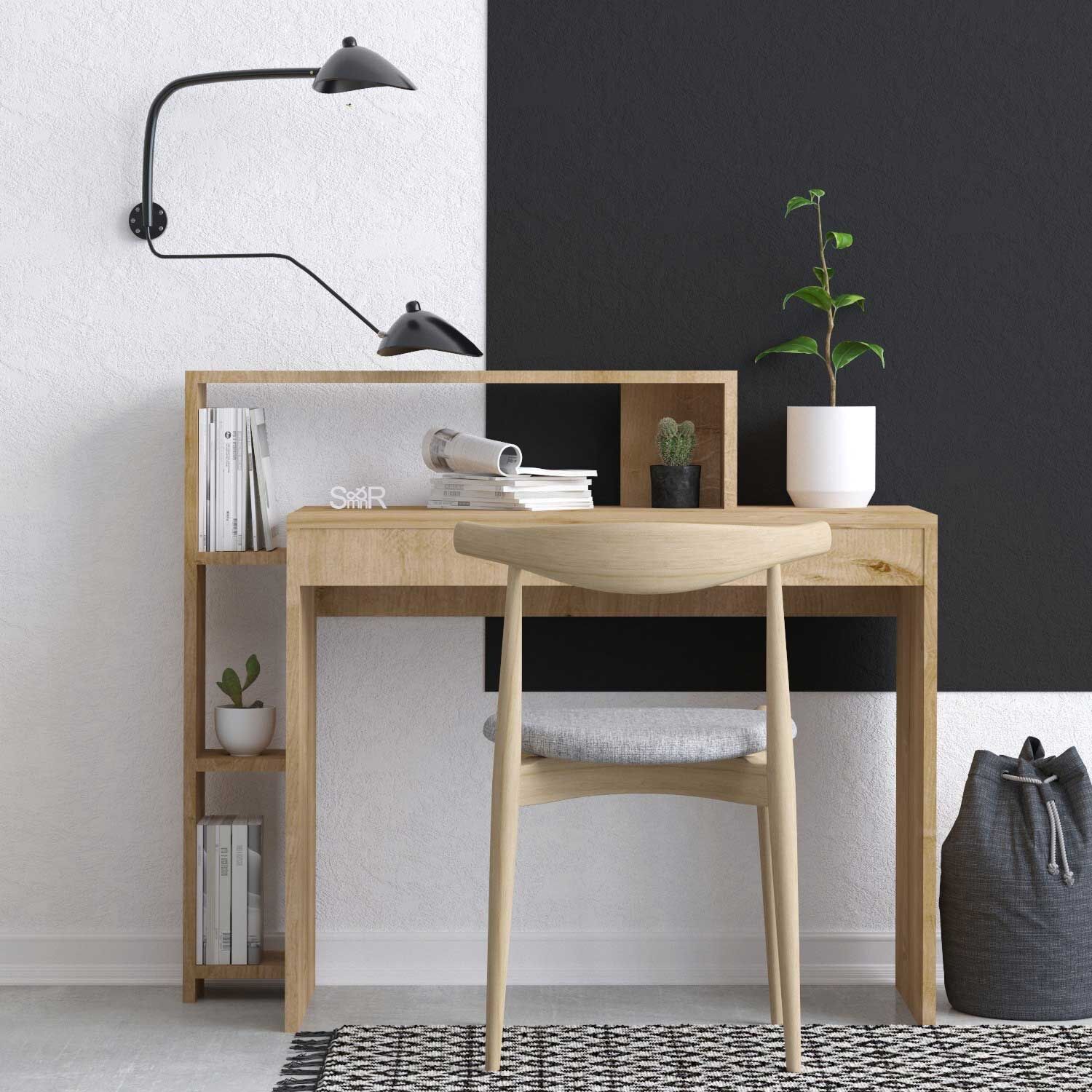 Eiken Bureau Uma - 100% Melamine – kavel bij Openbare Verkopen, Beveren-Leie