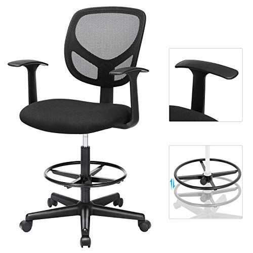 Ergonomische bureaustoel met armleuningen, hoogte 55-75 cm, capaciteit 120 kg – kavel bij Openbare Verkopen, Beveren-Leie
