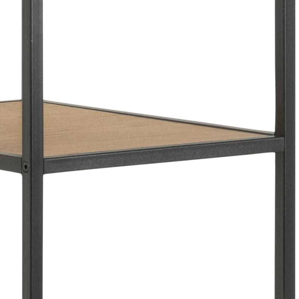 Vestiaire Dover 77cm - zwart/wilde eik – kavel bij Openbare Verkopen, Beveren-Leie