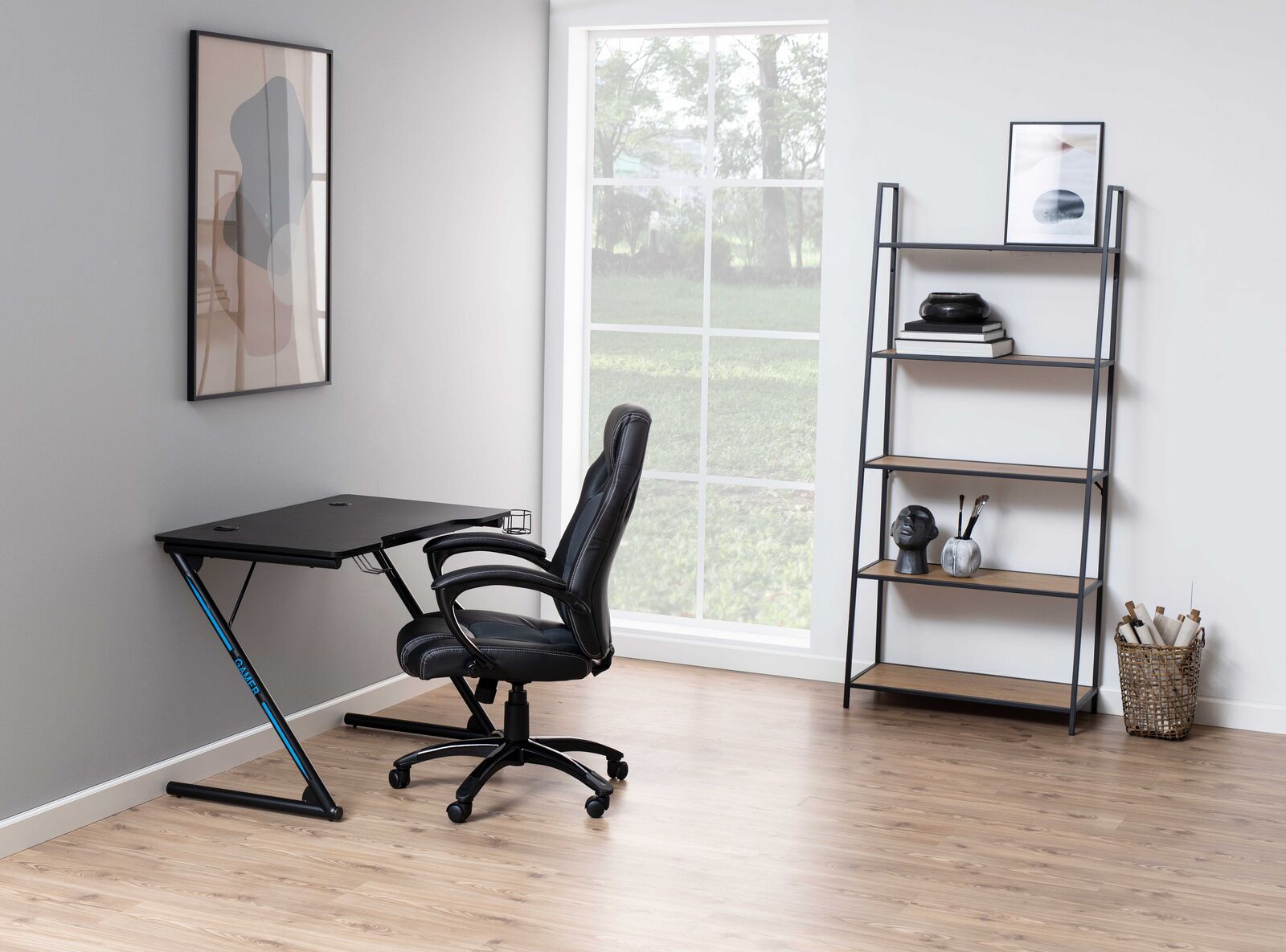 Boekenrek Buonanotte | 77 x 36 x 175 cm | Oak-design – kavel bij Openbare Verkopen, Beveren-Leie
