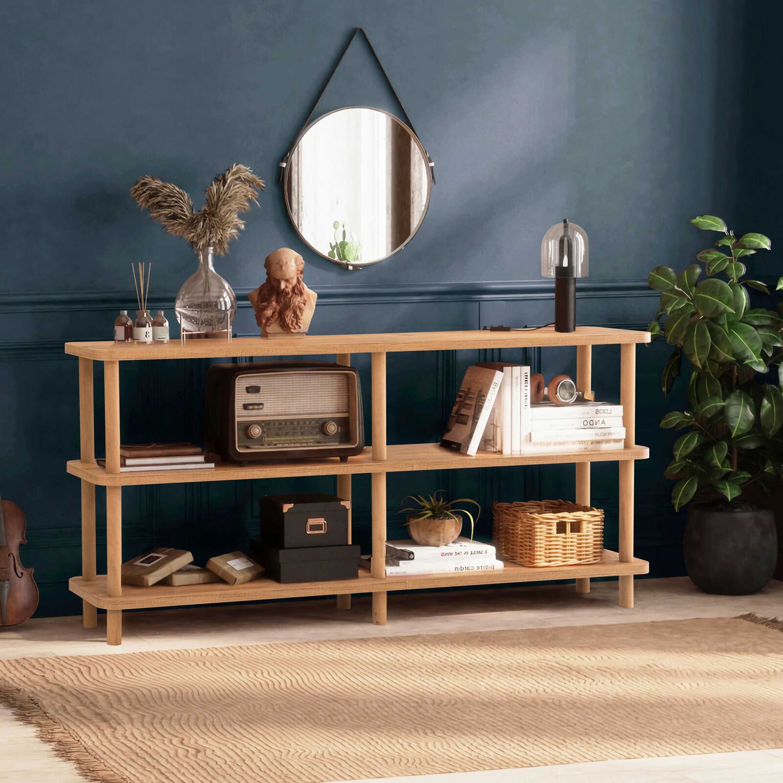 Raca Boekenplank | 100% MELAMINE | Atlantisch grenen – kavel bij Openbare Verkopen, Beveren-Leie