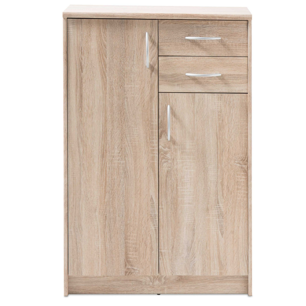 Commode Ultima 74cm met 2 deuren & 2 lades - sonoma eik – kavel bij Openbare Verkopen, Beveren-Leie