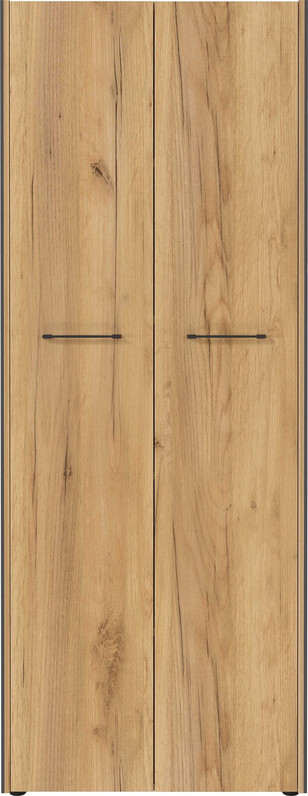 Archiefkast Robert 196 cm 2 deuren - antraciet/eik – kavel bij Openbare Verkopen, Beveren-Leie