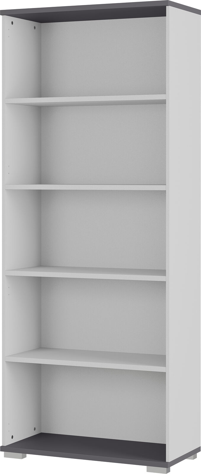 Boekenkast Presley 80cm - lichtgrijs – kavel bij Openbare Verkopen, Beveren-Leie