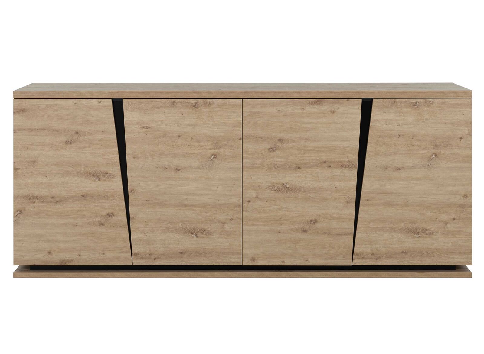 Dressoir Split 220cm met 4 deuren - artisan eik – kavel bij Openbare Verkopen, Beveren-Leie