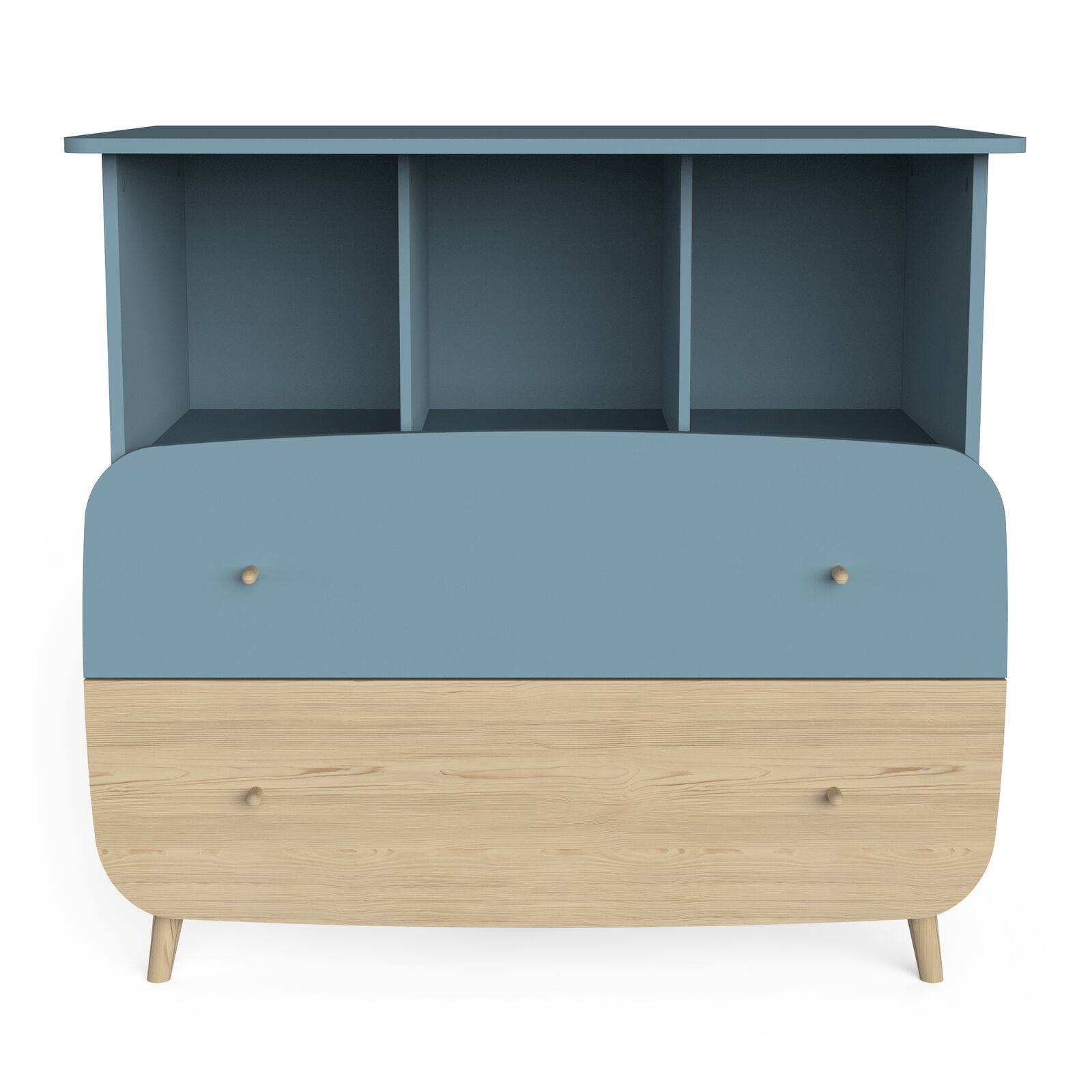 Commode Firmiana | 96 x 55,7 x 82,8 cm | Blauw – kavel bij Openbare Verkopen, Beveren-Leie