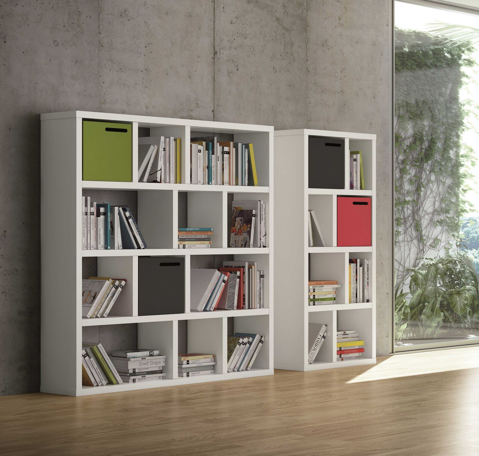 Opbergrek Berkeley 150 cm 4 niveaus - wit – kavel bij Openbare Verkopen, Beveren-Leie