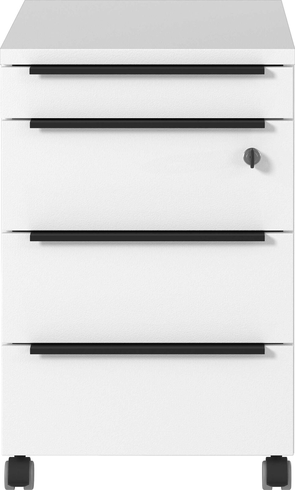 Ladekast met wielen Hermoso | 42 x 60 x 63 cm | Wit – kavel bij Openbare Verkopen, Beveren-Leie