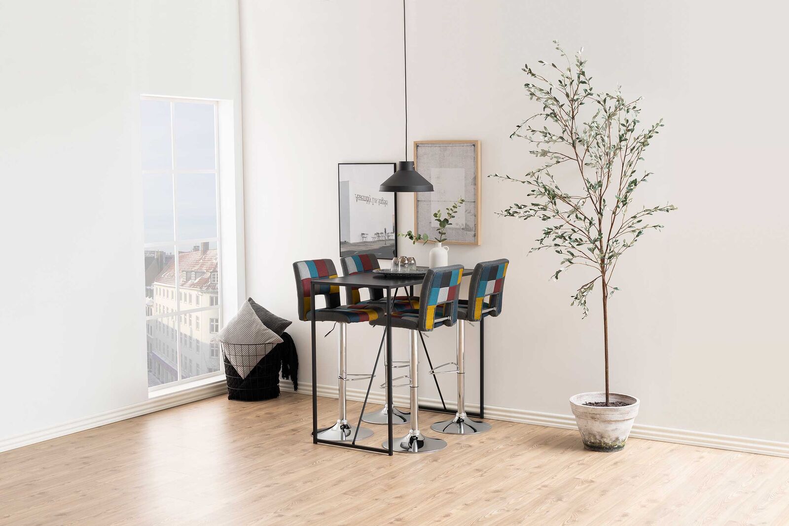Bartafel Dover 120x60cm - zwart – kavel bij Openbare Verkopen, Beveren-Leie