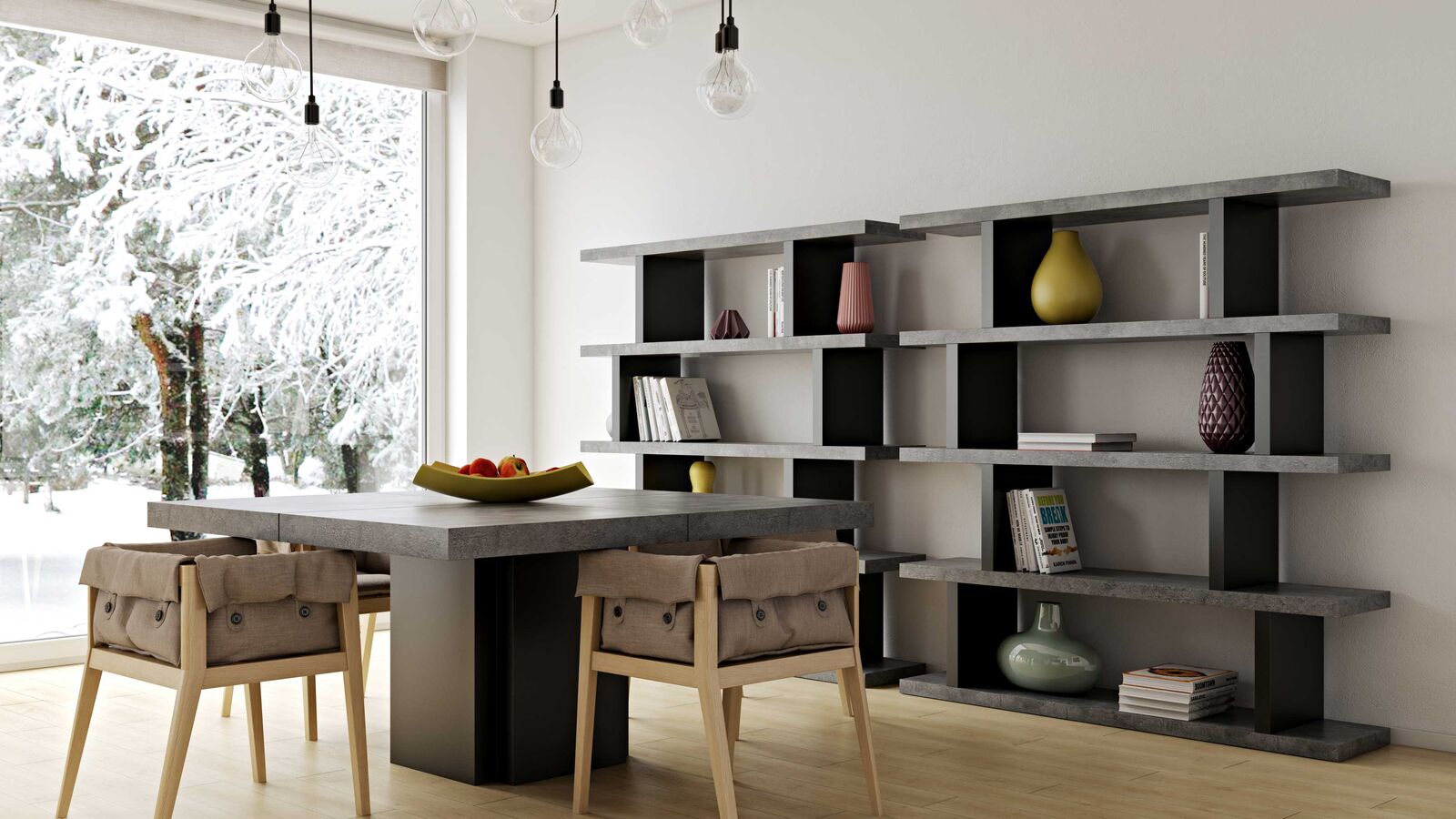 Eettafel Dust - 150x150 cm – kavel bij Openbare Verkopen, Beveren-Leie
