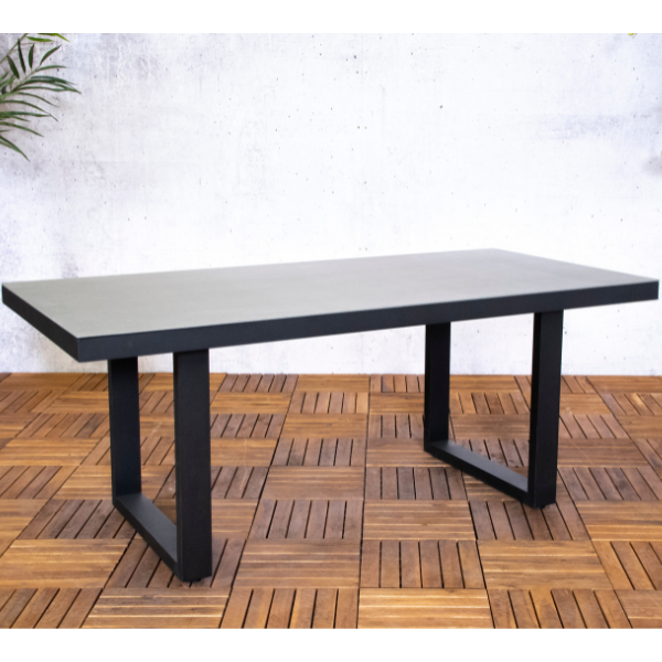 Tuintafel Amira 160x80 cm - antraciet/keramiek – kavel bij Openbare Verkopen, Beveren-Leie