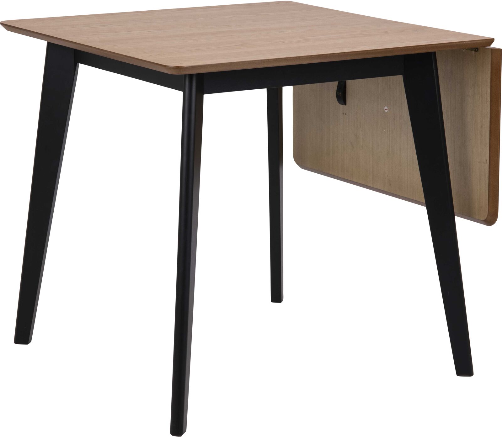 Eettafel Rover - Eik/Zwart 80/120 cm - Modern Design – kavel bij Openbare Verkopen, Beveren-Leie