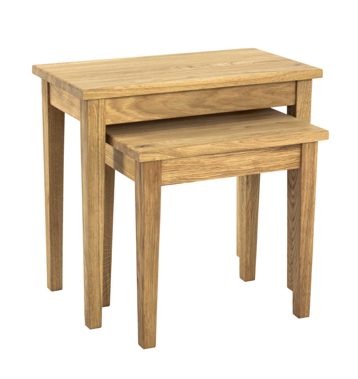 Bijzettafel Samuel groot 56x30cm - massieve eik – kavel bij Openbare Verkopen, Beveren-Leie