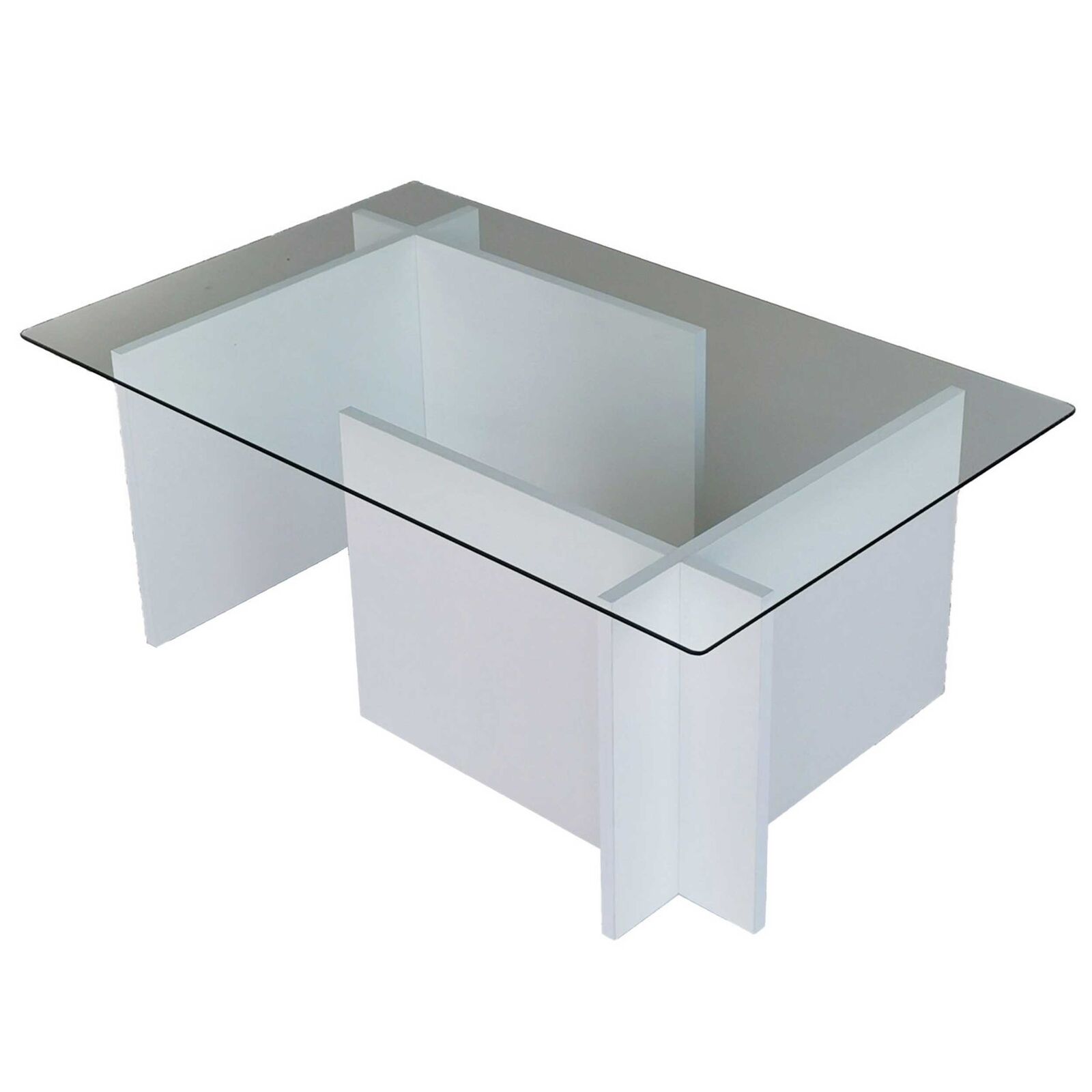 Escape Salontafel | GEHARD GLAS | Wit – kavel bij Openbare Verkopen, Beveren-Leie