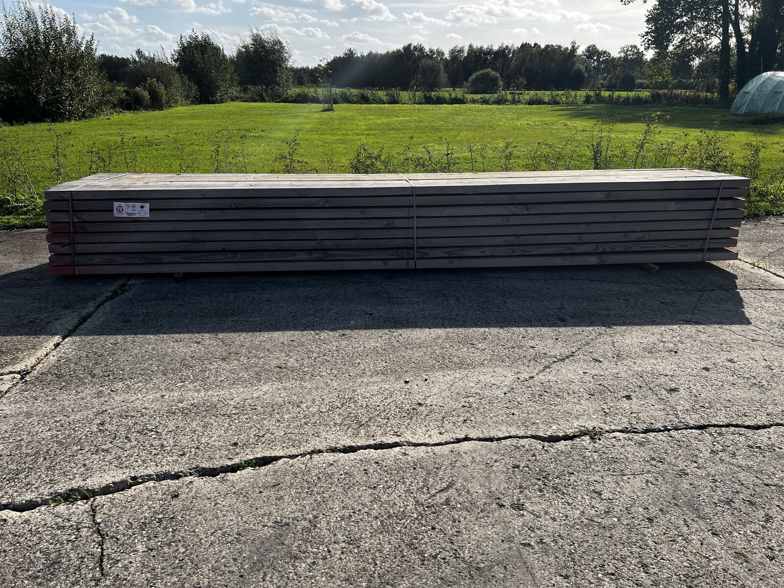 40x Plank Douglas – kavel bij Openbare Verkopen, Zele