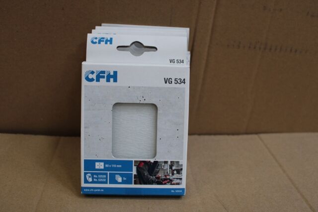 4 x CFH Voorzetruit kleurloos (90 x 110 mm) – kavel bij Openbare Verkopen, Ruddervoorde