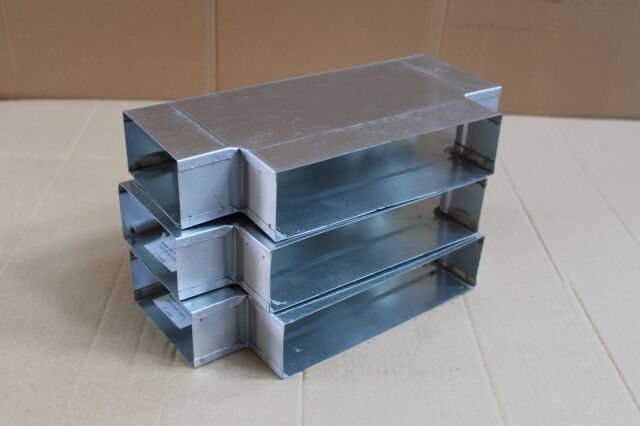 3 x Mecano T-stuk 90° horizontaal 55x110/55x220 – kavel bij Openbare Verkopen, Ruddervoorde