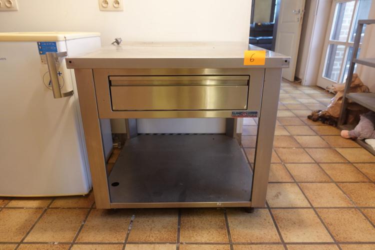 Inox werktafel Master Chef – kavel bij Openbare Verkopen, Alveringem