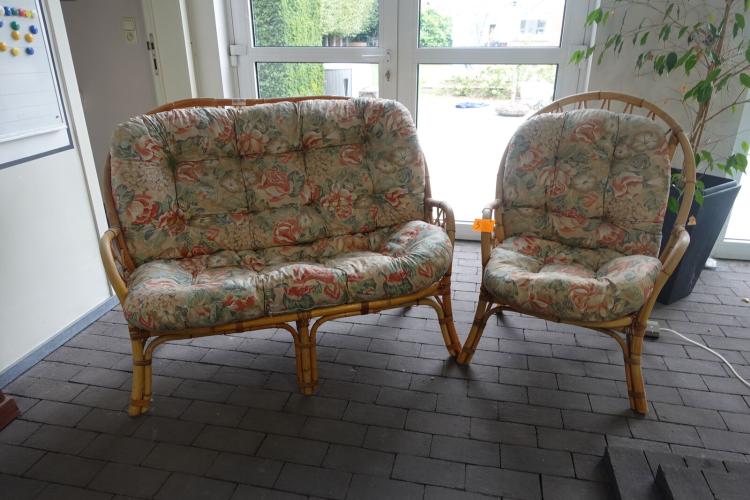 Rotan set – kavel bij Openbare Verkopen, Wervik