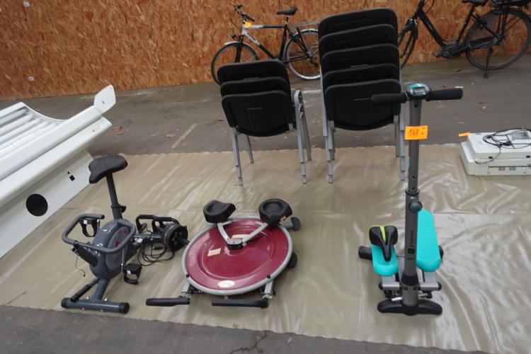 3x Fitnessapparaat – kavel bij Openbare Verkopen, Wervik