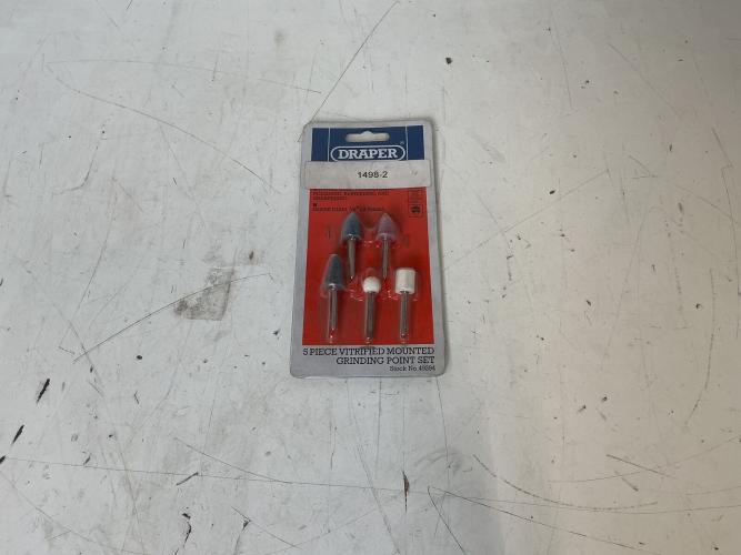 Lot van 7 x Draper 1498-2 Slijpstenensets (35-delig) – Gemonteerde Slijpkoppen – Stock Nr. 43894 – kavel bij Openbare Verkopen, Gullegem