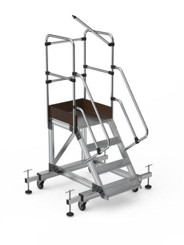 bordestrap bordes 6 treden comfort plus – kavel bij Openbare Verkopen, Maasmechelen