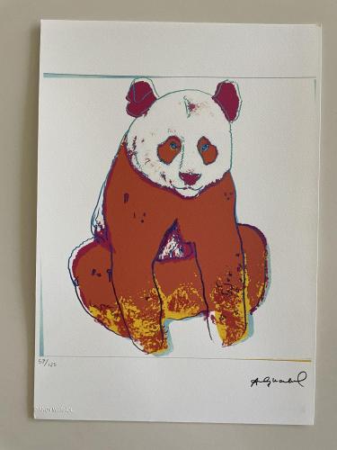 Andy warhol: panda – kavel bij Openbare Verkopen, Wielsbeke