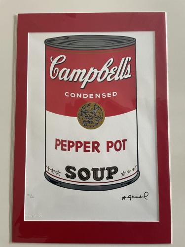 Andy warhol: pepper pot – kavel bij Openbare Verkopen, Wielsbeke