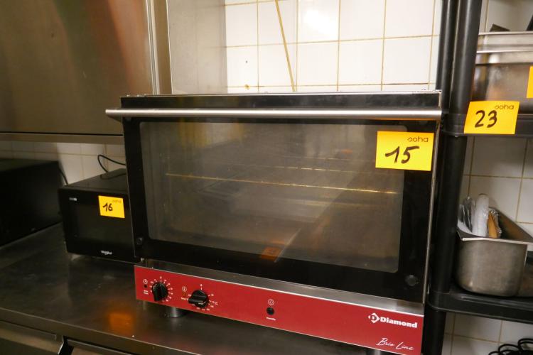 Elektrische oven DIAMOND – kavel bij Openbare Verkopen, Koksijde