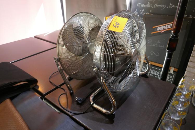 2 ventilators EUROM – kavel bij Openbare Verkopen, Koksijde