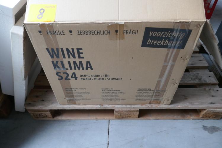 Inbouw wijnklimaatkast WINE KLIMA – kavel bij Openbare Verkopen, Ooigem