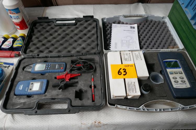 Meetapparaat LOVIBOND + Kaabeldectector – kavel bij Openbare Verkopen, Ooigem