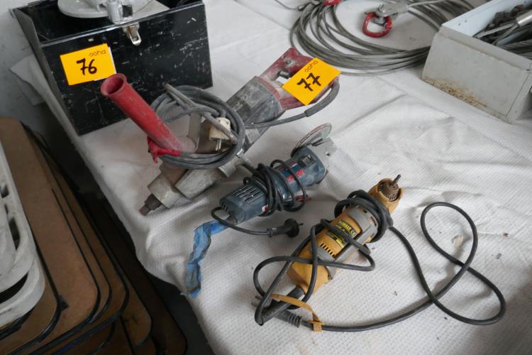 3 diverse werkmachines – kavel bij Openbare Verkopen, Ooigem