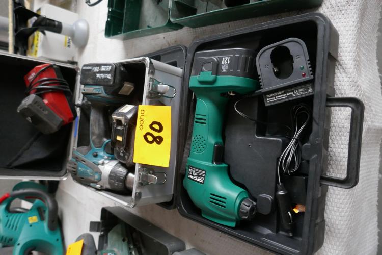 2 boor-en schroefmachines – kavel bij Openbare Verkopen, Ooigem