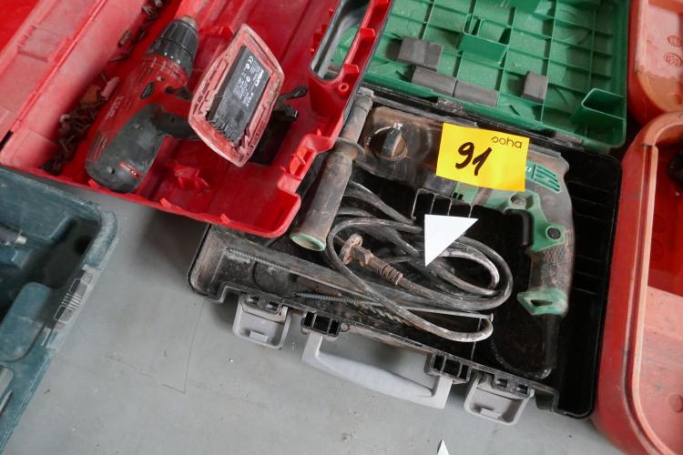 Boorhamer + schroefmachine – kavel bij Openbare Verkopen, Ooigem