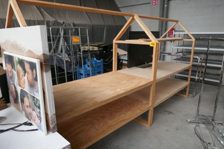 2 winkelmeubels met dakstructuur – kavel bij Openbare Verkopen, Ooigem
