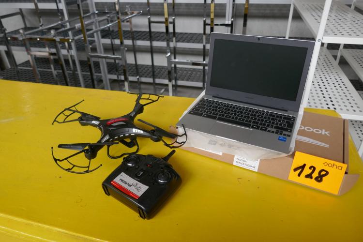Galaxy chromebook SAMSUNG + Drone – kavel bij Openbare Verkopen, Ooigem