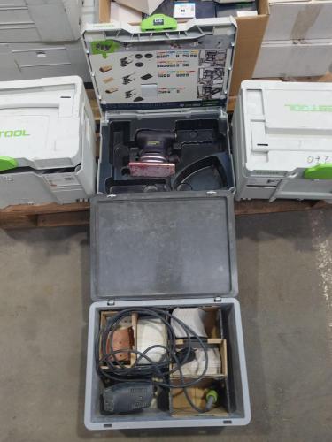 2x Elektrisch schuurmachine Festool – kavel bij Openbare Verkopen, Zedelgem