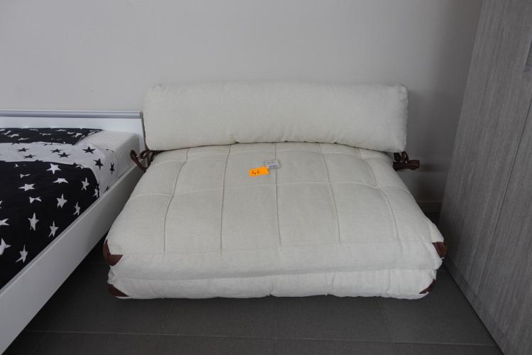 2-zit slaapbank Fold teddy Sofa bed – kavel bij Openbare Verkopen, Waregem