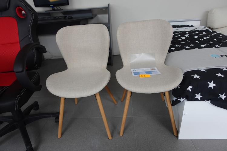 2x Stoel Tilda – kavel bij Openbare Verkopen, Waregem