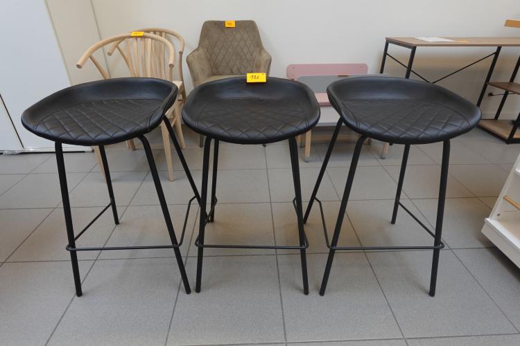 3x Barkruk – kavel bij Openbare Verkopen, Waregem