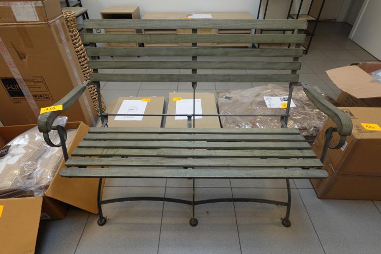 Inklapbare tuinbank – kavel bij Openbare Verkopen, Waregem