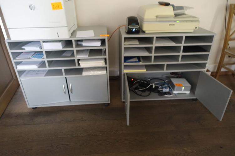 2x Hdl machine cart – kavel bij Openbare Verkopen, Waregem