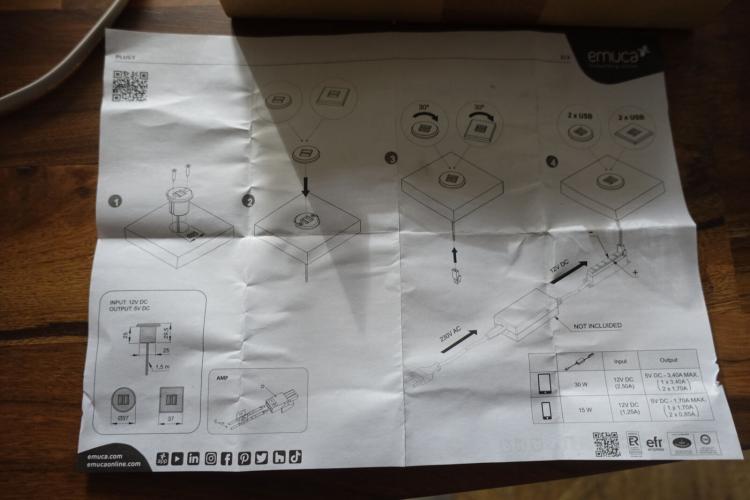 Emuca usb adaptor inbouw – kavel bij Openbare Verkopen, Waregem